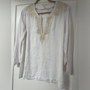 Lilly Pulitzer Linen Top (M)